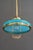 Metal Hight Adjustable Art Deco Pendant Light with Original Opal Glass Shade, 1920s For Sale - Image 7 of 18