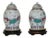 C.1880 Large White Ground Decorated Chinese Baluster Jars With Covers - a Pair For Sale