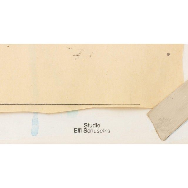 Elfi Schuselka Geometric Compositions Mix Media, 2 For Sale In New York - Image 6 of 8