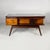 Art Deco Italian Desk in Wood and Glass, 1940s For Sale - Image 4 of 18