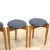 Set of 4 Mid Century Stools by Legate Furniture of Scotland For Sale In Los Angeles - Image 6 of 11