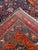 1970s 1970s Indigo Persian Sarab Diamond Lattice Runner Rug - 3'10" X 11'9" For Sale - Image 5 of 10