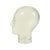 Vintage Glass Display Head, 1960s For Sale - Image 9 of 12