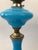 Antique Opaline Glass Oil Table Lamps Depicting Napoleon and Josephine, 1890s, Set of 2 For Sale - Image 11 of 14