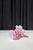 Mid-Century Modern Fenton Cranberry Coin Dot Ruffled Vase - Mid 20th Century Art Glass For Sale - Image 3 of 8