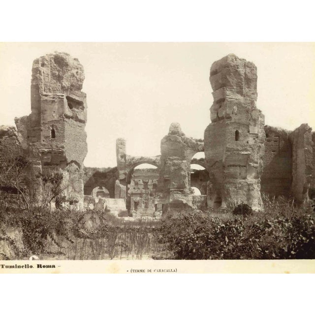 Ludovico Tuminello, Baths of Caracalla, Vintage Photograph, Early 20th Century For Sale