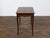 Brown French Louis XV Style 1900s Oak Side Table with Drawer and Scalloped Apron For Sale - Image 8 of 12