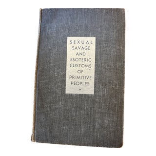 1932 Curious Byways of Anthropology — Limited De Luxe Edition — Robin Hood House, New York For Sale