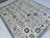 2000 - 2009 Oushak Turkish Rug, Ivory and Blue 8'4" X 9'10" For Sale - Image 5 of 9