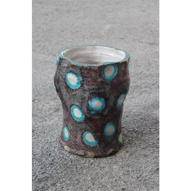 Ceramic Vase by Guido Gambone for C.A.S., 1950s For Sale - Image 12 of 12