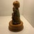 1970s 1970s Anri Ferrandiz Hand Carved Figurine Music Box Talking to the Animals Vintage Wooden Sculpture Collectible For Sale - Image 5 of 7