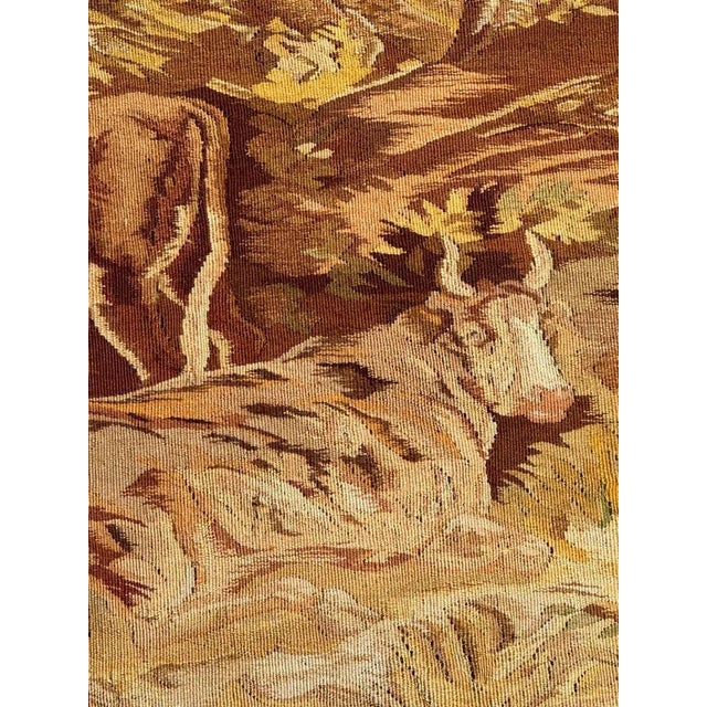 French Aubusson Tapestry from Bobyrugs, 1890s For Sale - Image 4 of 16