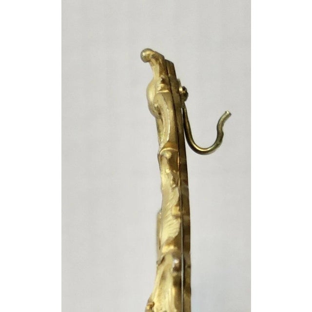 Metal Antique Continental Pocket Watch Holder For Sale - Image 7 of 12