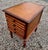 Side Table With Storage of Four Folding Serving Tray Stands Solid Birchwood For Sale - Image 13 of 13