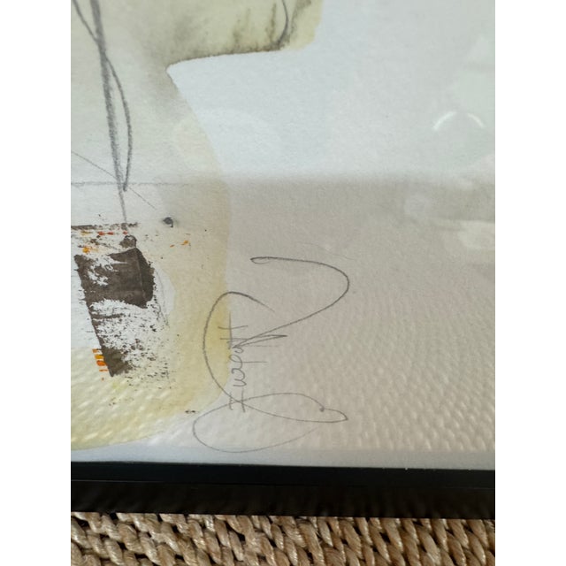 Abstract Expressionism Isabel Wyatt Citrus Totem Original Painting, Signed For Sale - Image 3 of 12