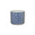 2020s Ornamental Blue andWhite Ceramic Pot (Set of 2) For Sale - Image 5 of 6
