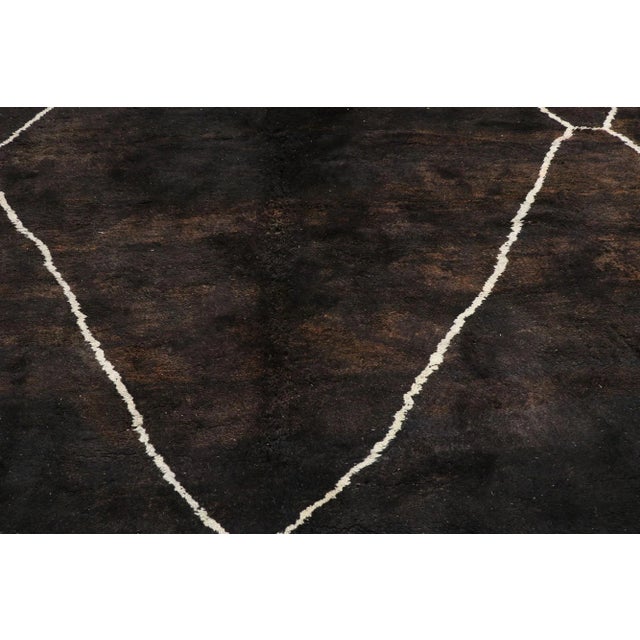 Berber Tribes of Morocco Large Earthy Moroccan Rug - 11'09 X 13'01 For Sale - Image 4 of 9