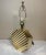 Vintage Paul Hanson 70s Modern Geometric Brass Table Lamp For Sale In Phoenix - Image 6 of 12