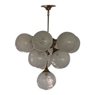 Aerin Cristol Tiered Chandelier For Sale