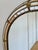 Wood Large Vintage Spanish Venetian-Style Wall Mirror, Brass, 1980s Hollywood Regency For Sale - Image 7 of 12