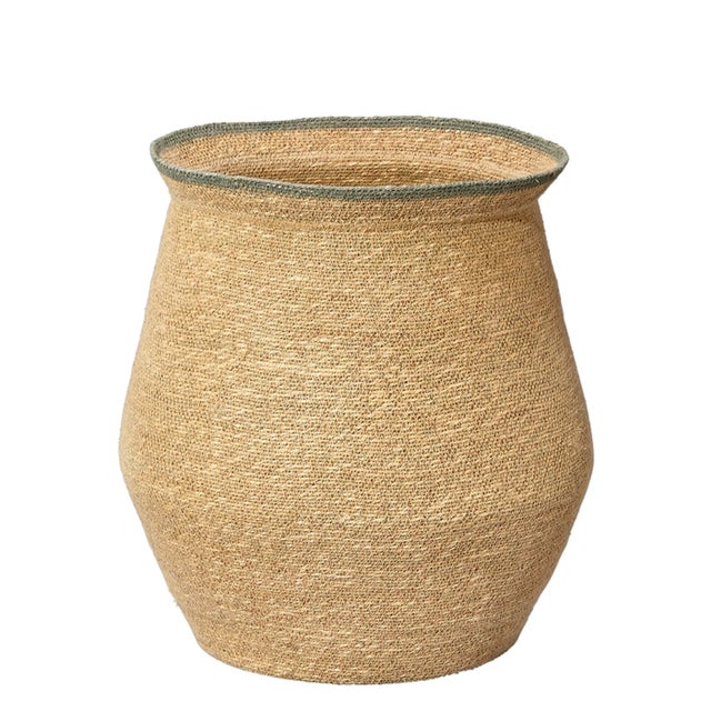 2020s Jamie Young Cobra Seagrass Baskets, Set of 2 For Sale - Image 5 of 7