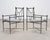 Set of Four Rh Catalina Aluminum Patio Garden Dining Armchairs For Sale In Sacramento - Image 6 of 18