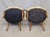Vintage French Louis XVI Style Armchairs With Green and Cream Upholstery - A Pair For Sale - Image 12 of 12