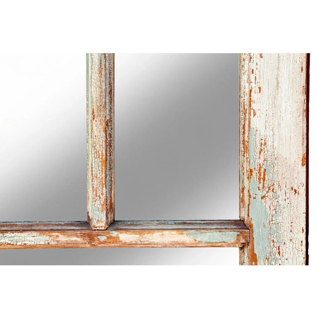 1940s Window Frame Mirror For Sale In Los Angeles - Image 6 of 7