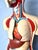 Figurative Denoyer Geppert Human Body Torso Anatomical Model 36 For Sale - Image 3 of 12