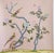 Chinoiserie Blush Pink Chinoiserie Garden Mural | Single Panel Hand-Painted Wall Art For Sale - Image 3 of 5