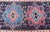 Textile Antique Persian Kurdish Tribal Rug in Sub-Geometric Medallion Design For Sale - Image 7 of 10
