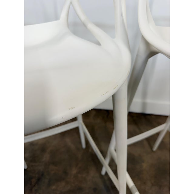 Kartell Bar Stools by Starck & Eugeni Quitllet, Set of 4 For Sale - Image 14 of 18