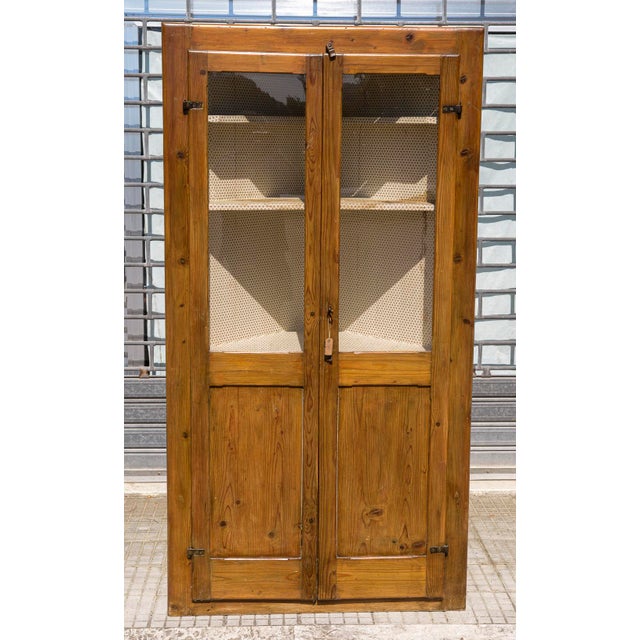 Fir 2-Door Cupoard, 1900s For Sale - Image 13 of 18