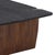 Mod Black & Walnut Coffee Table For Sale - Image 4 of 5