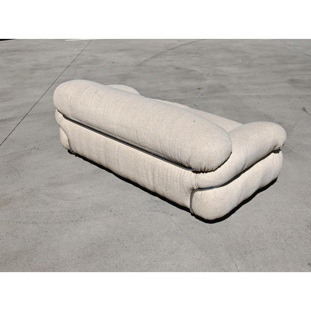 Mid-Century Modern Sesann Sofa attributed to Gianfranco Frattini for Cassina, Italy, 1970s For Sale - Image 6 of 12
