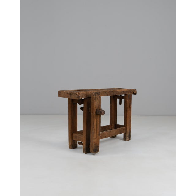 20th Century French Wooden Work Table For Sale In Greensboro - Image 6 of 18