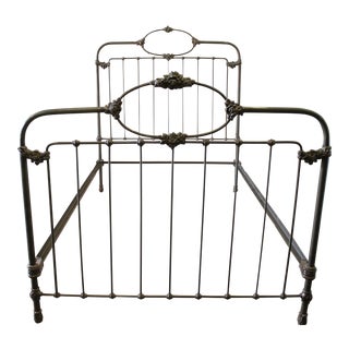 Vintage Wrought Iron Bedframes For Sale