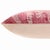 Textile Pink Zebra Silk Velvet Pillow 20x20 | Handmade Designer Accent Cushion For Sale - Image 7 of 8