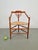 Wood Dutch Bobbin and Rush Corner Chair, 1950s For Sale - Image 7 of 9