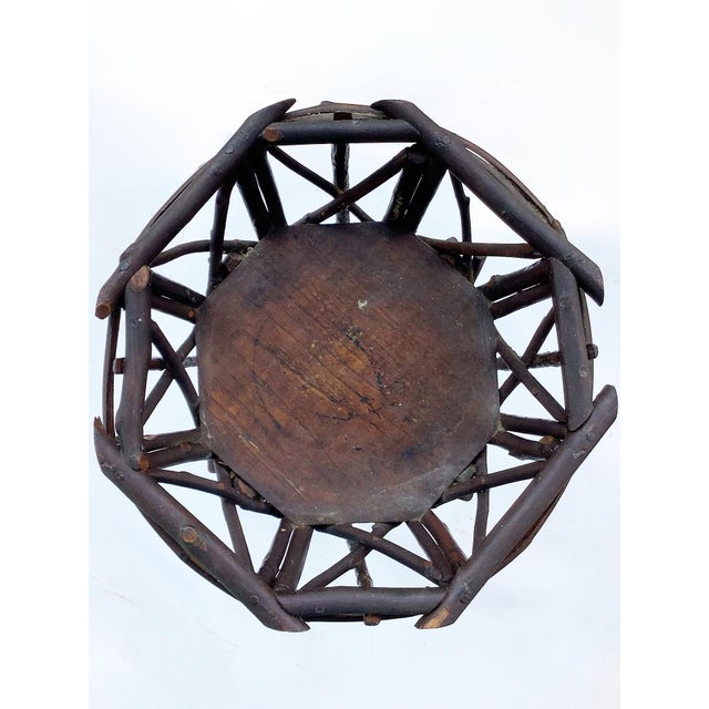 Circa 1930s Twig Plant Stand For Sale - Image 6 of 8