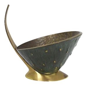 Mid-Century Modern Brass Catchall