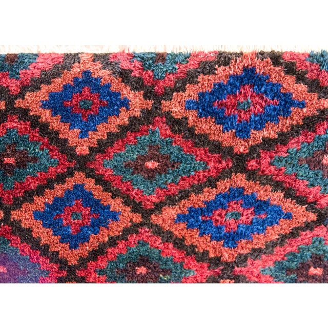 Textile Early 20th Century Persian Baluch Rug For Sale - Image 7 of 14