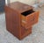 Mid-Century Modern Vintage Cherry Finish Two Drawer Filing Cabinet For Sale - Image 3 of 10