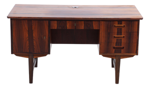 Vintage Danish Rosewood Desk, 1960s
