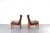 Mid-Century Modern Mid-Century Modern Teak Lounge Chairs by Illum Wikkelsø for Niels Eilersen, 1960s, Set of 2 For Sale - Image 3 of 17