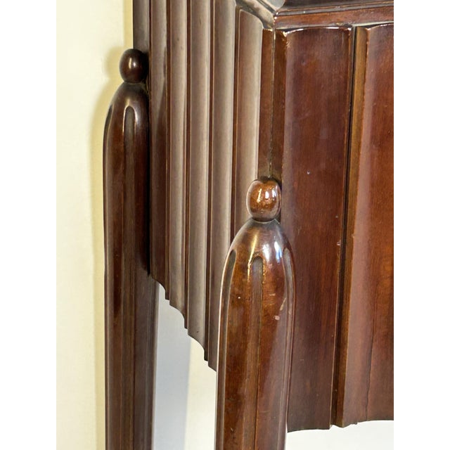 Art Deco Walnut Sideboard, 1930s For Sale - Image 4 of 18