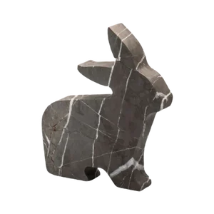 Marble Factory Series Rabbit Paperweight by Alessandra Grasso