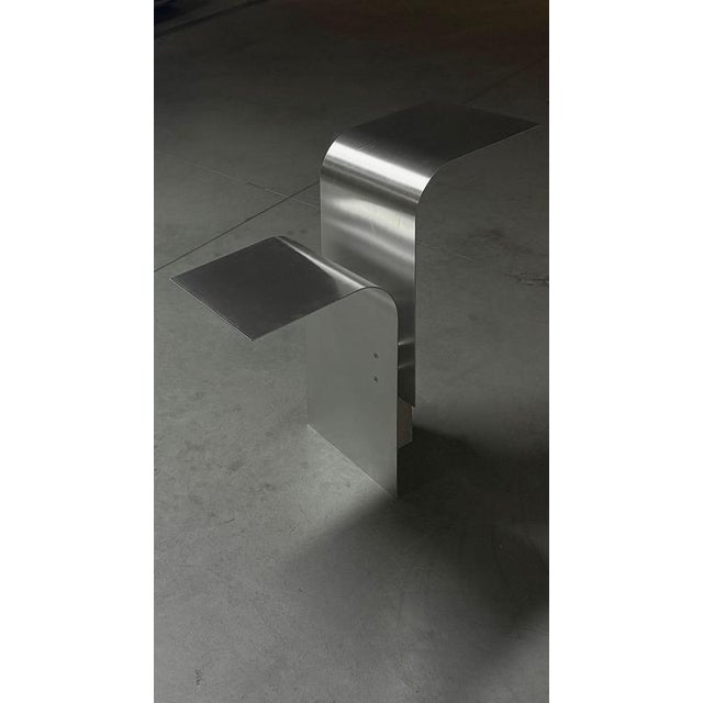 Not Yet Made - Made To Order Tau Coffee Table in Raw Aluminum & Aurisina Marble by D´ARK Atelier For Sale - Image 5 of 18