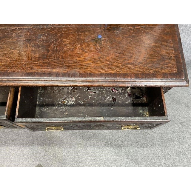 Ornate Antique Stepback Sideboard For Sale - Image 15 of 18