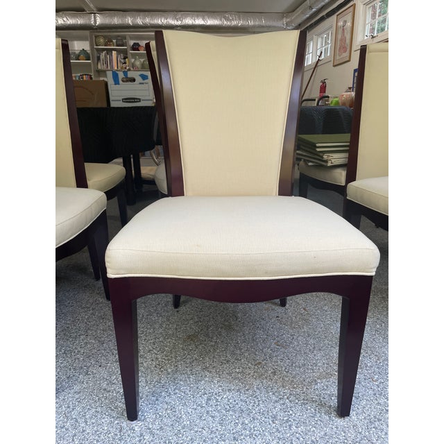 Mahogany Dining Set Designed by Barbara Barry for Baker Furniture For Sale In Washington DC - Image 6 of 12